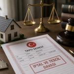 Tapu İptal ve Tescil Davası Nedir?