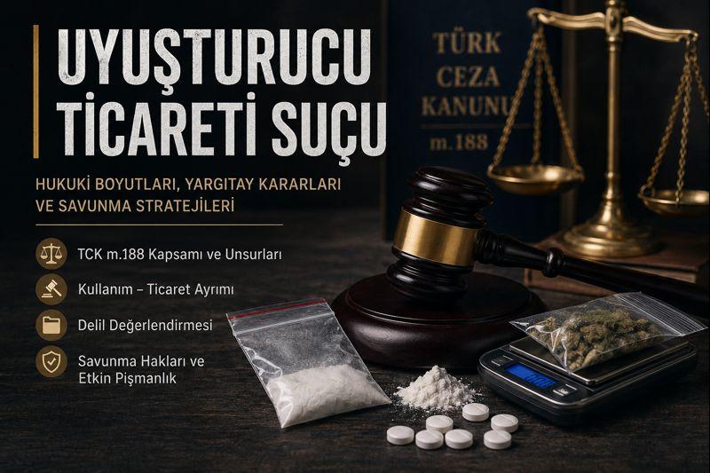 Uyuşturucu Ticareti Suçu Nedir? TCK 188 Kapsamında Cezası, Savunma Yöntemleri ve Güncel Yargıtay Kararları