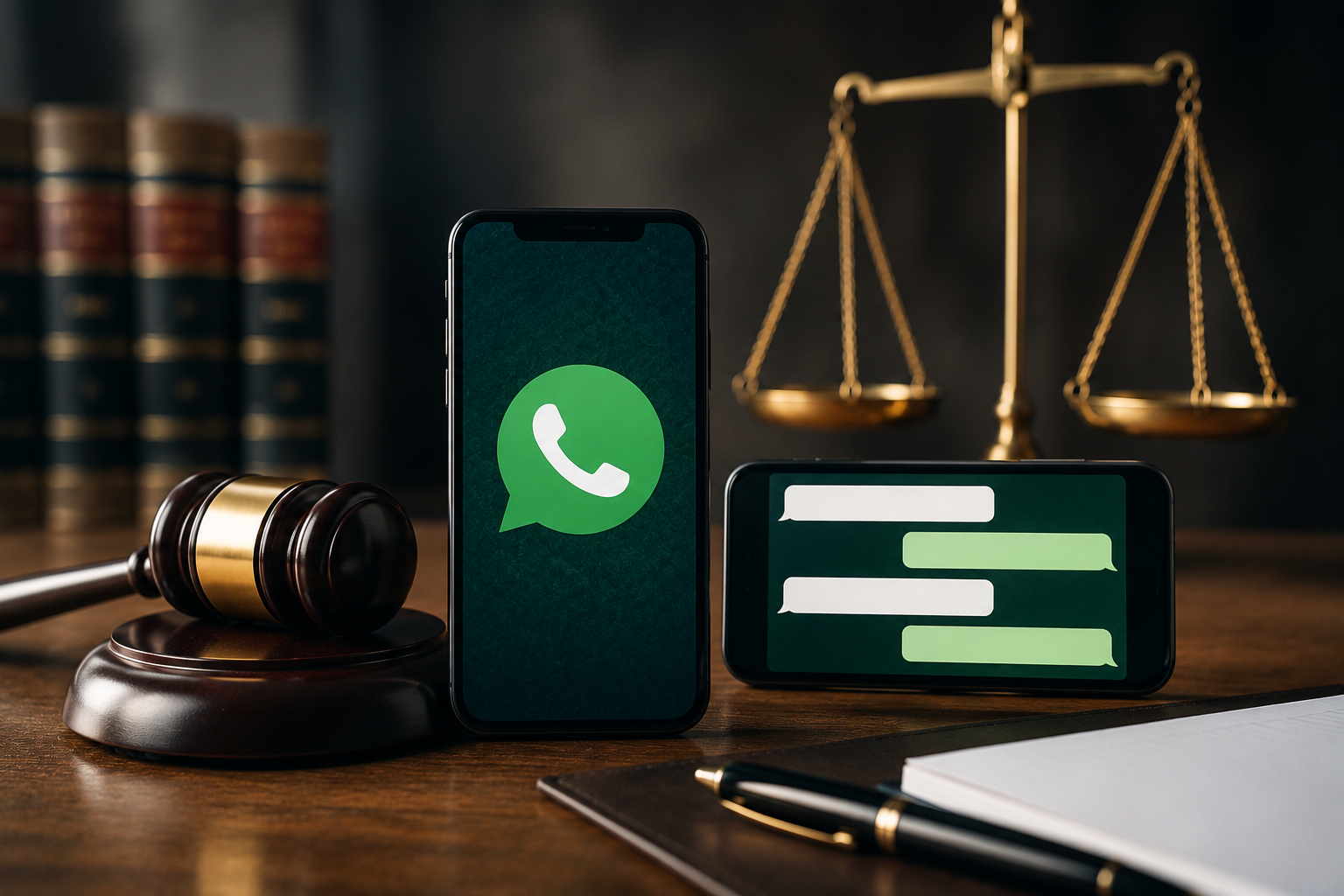 WhatsApp Yazışmaları Mahkemede Delil Olur mu? Ekran Görüntüsü Hukuken Geçerli midir?